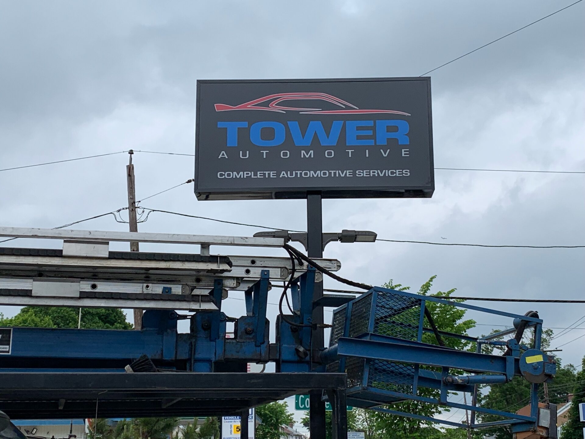 Tower Automotive Sign