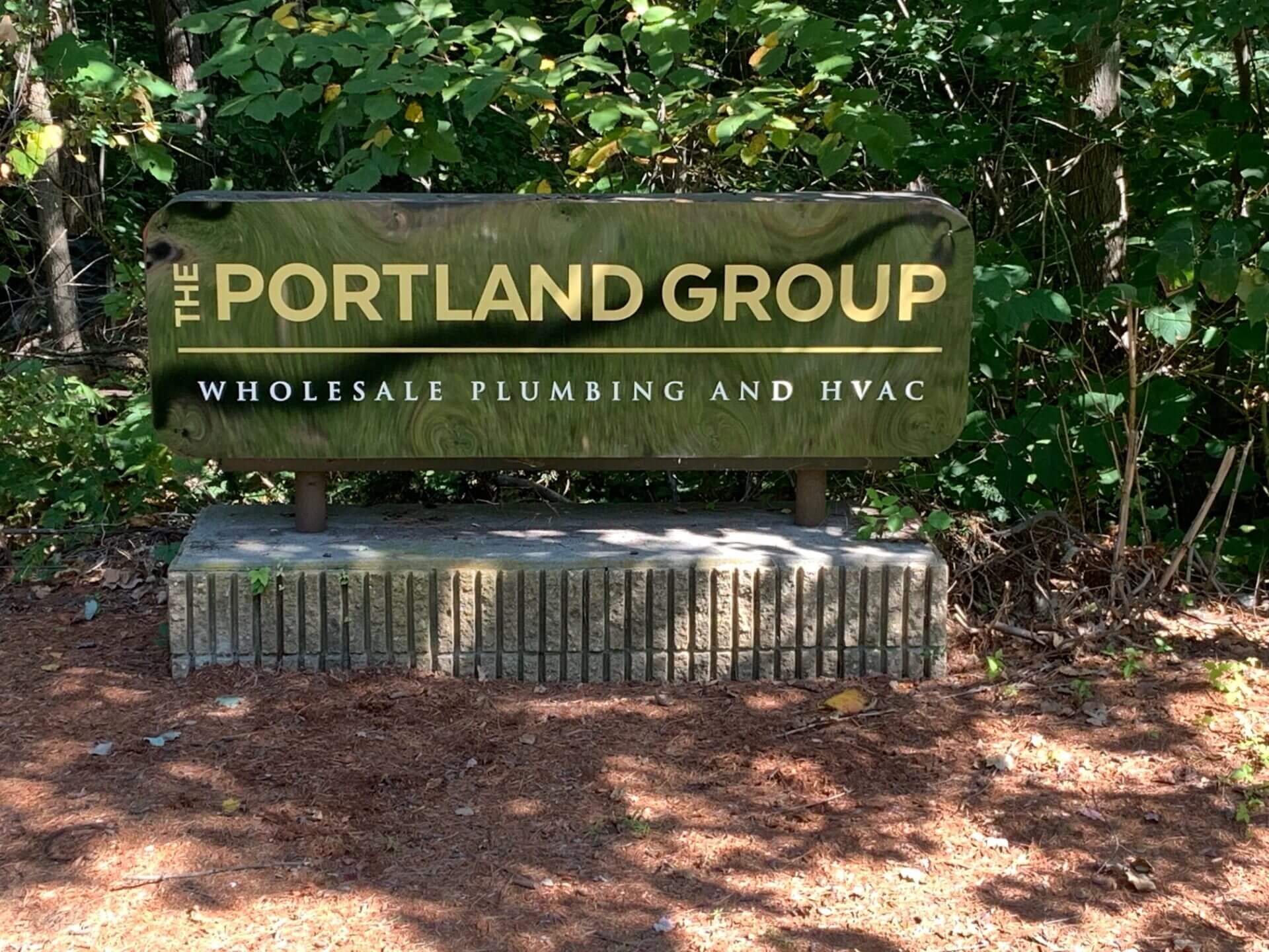 The Portland Group Board Outside for a Pathway